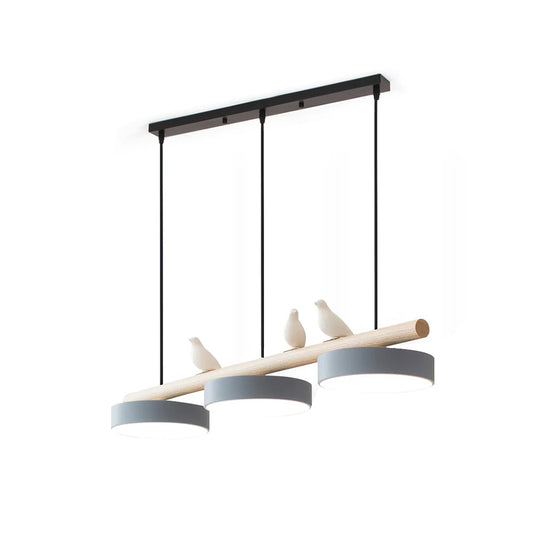 Hanglamp Modern LED met Vogelmotief en Verstelbare Draadkleur