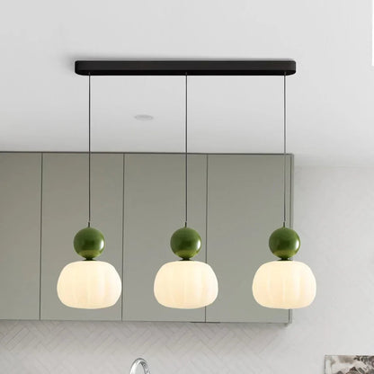 Hanglamp Modern met Bol Diffuser en Metalen Accent