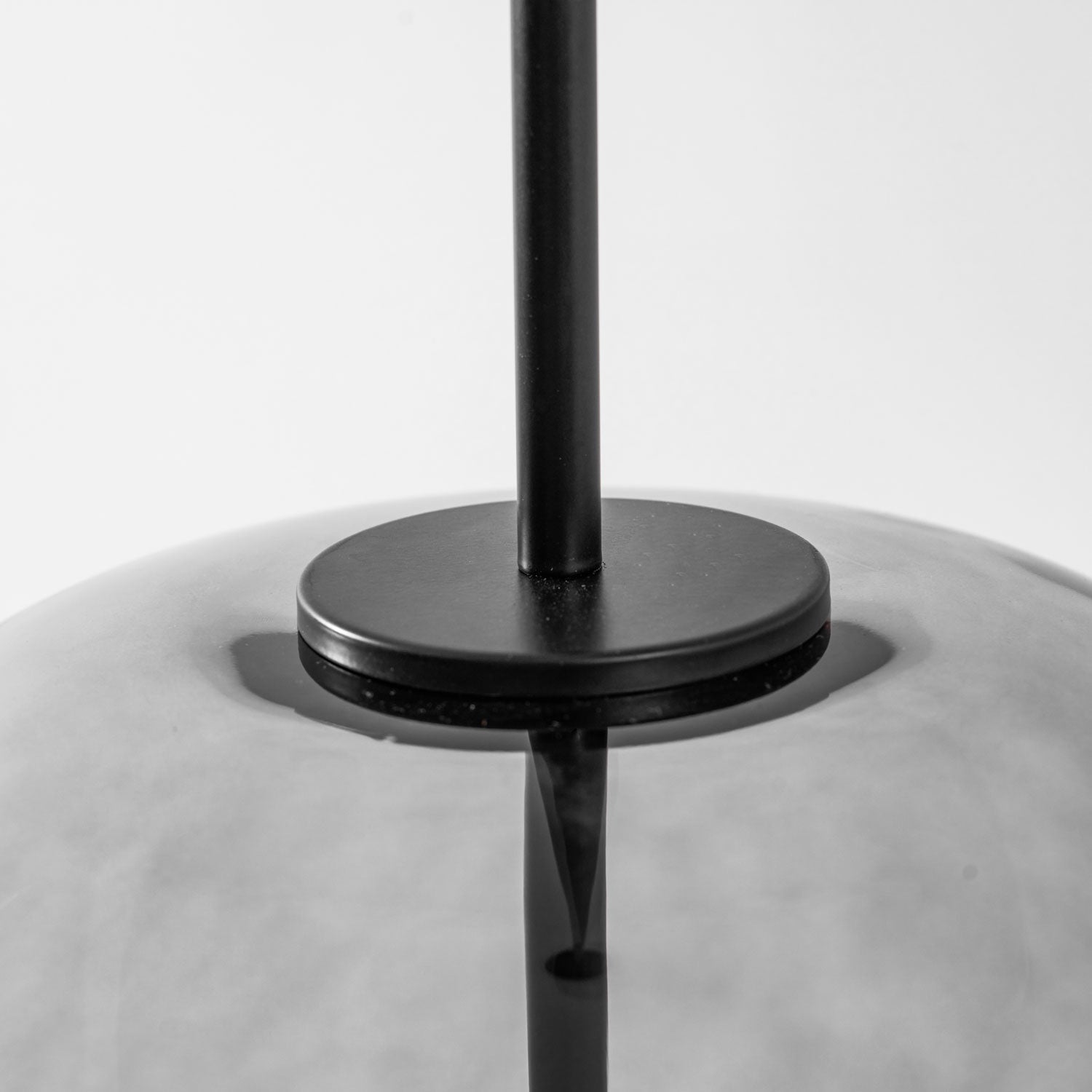 Hanglamp Modern met Geblazen Glazen Kap en Verstelbare Hoogte