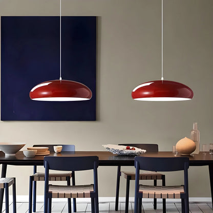 Hanglamp Retro met Koepelvormige Kap en Verstelbare Hoogte
