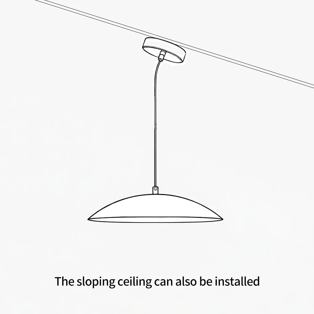 Hanglamp Retro met Koepelvormige Kap en Verstelbare Hoogte