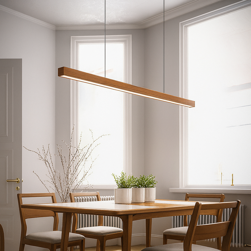Hanglamp Scandinavisch Lineair met Geïntegreerde LED en Verstelbare Hoogte