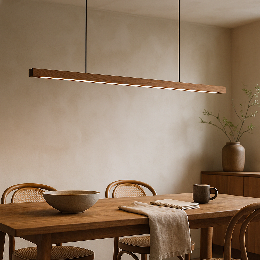 Hanglamp Scandinavisch Lineair met Geïntegreerde LED en Verstelbare Hoogte