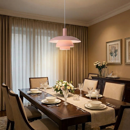Hanglamp Scandinavisch met Gelaagde Kap