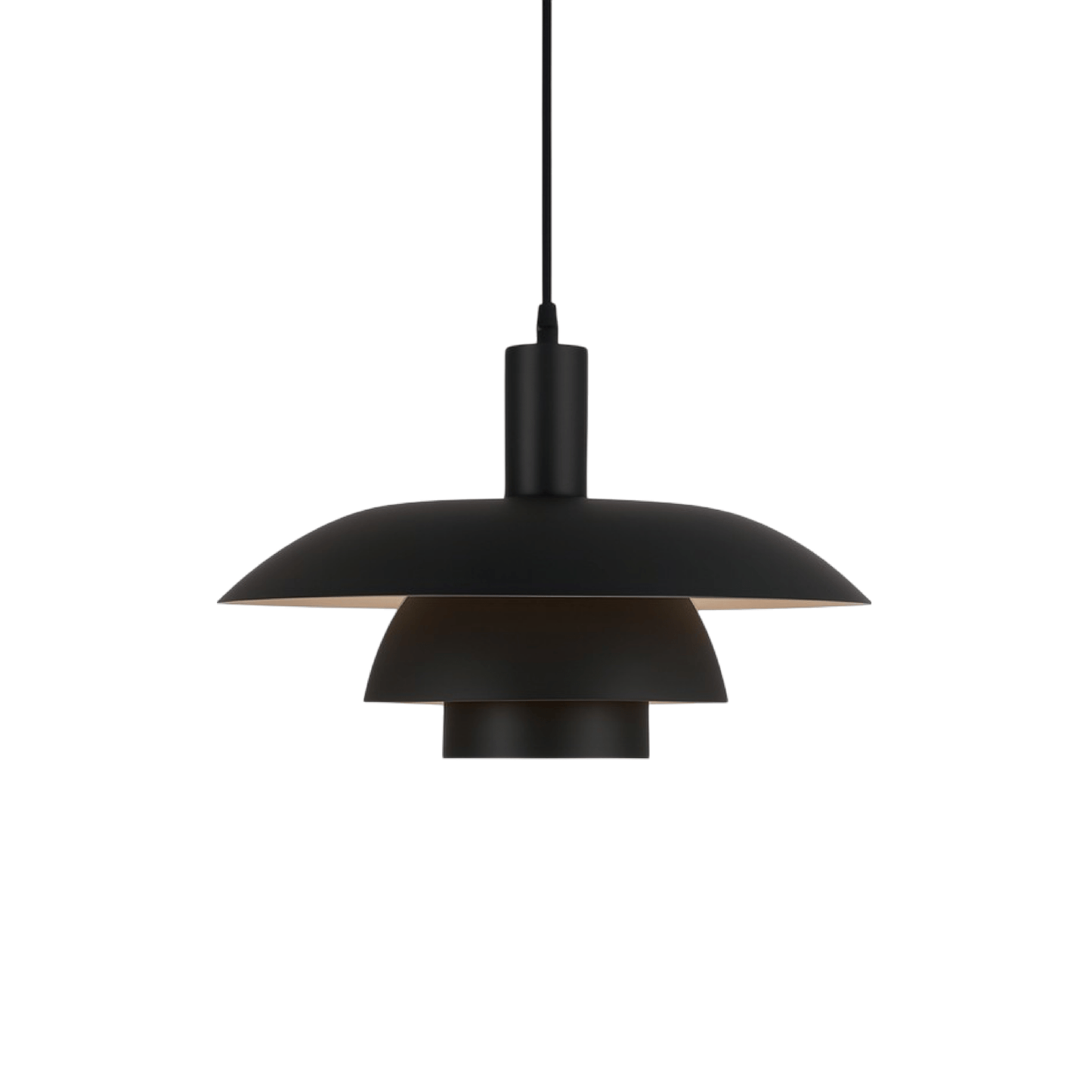 Hanglamp Scandinavisch met Gelaagde Kap