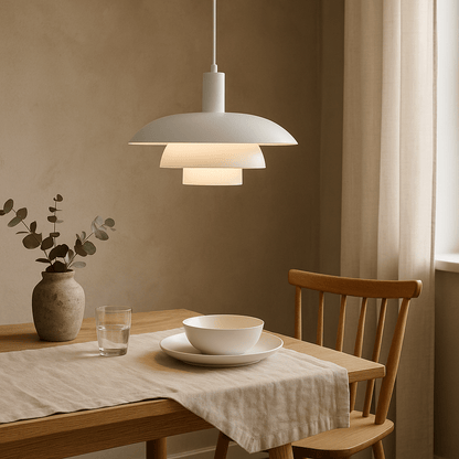Hanglamp Scandinavisch met Gelaagde Kap