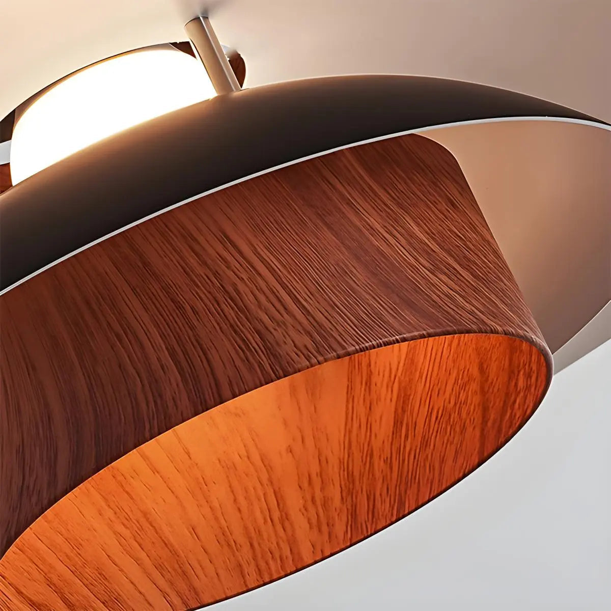 Hanglamp Scandinavisch met Gelaagde Kap en Verstelbare Hoogte