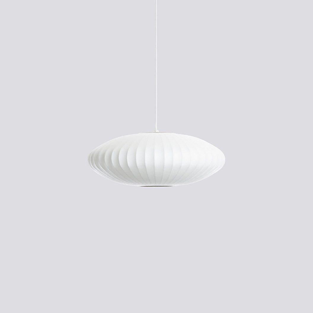Hanglamp Scandinavisch met Geometrisch Draadframe en Zijden Kap