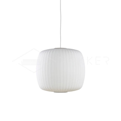 Hanglamp Scandinavisch met Geometrisch Draadframe en Zijden Kap