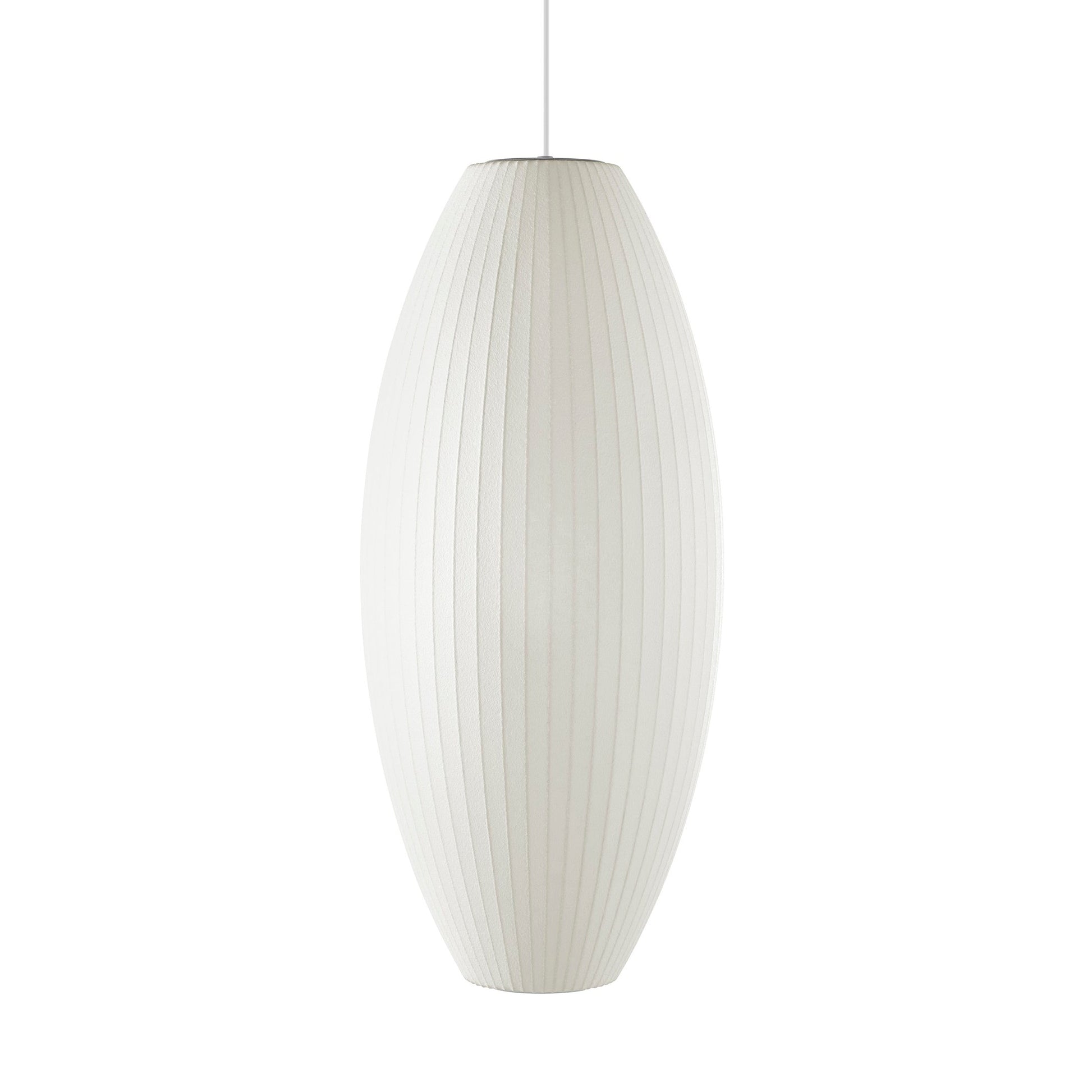 Hanglamp Scandinavisch met Geometrisch Draadframe en Zijden Kap