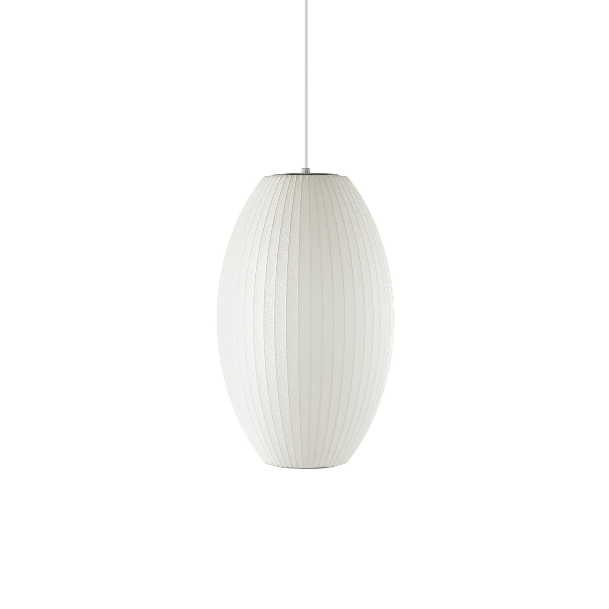 Hanglamp Scandinavisch met Geometrisch Draadframe en Zijden Kap