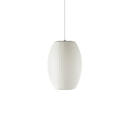 Hanglamp Scandinavisch met Geometrisch Draadframe en Zijden Kap