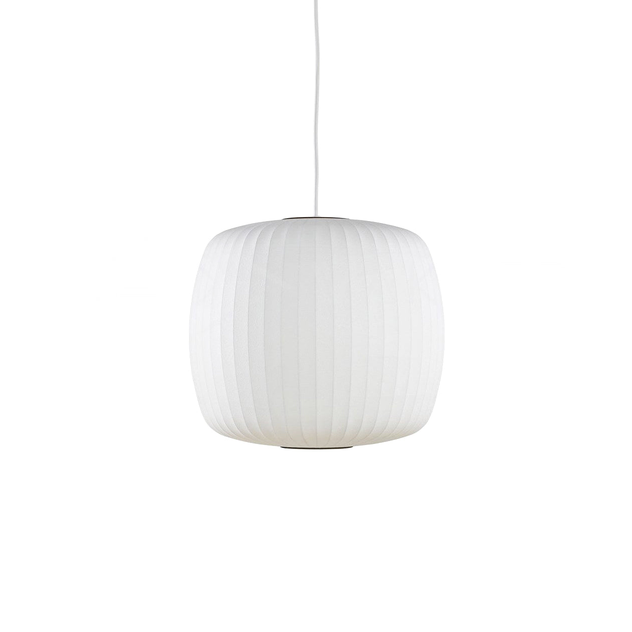 Hanglamp Scandinavisch met Geometrisch Draadframe en Zijden Kap ##POS:143##