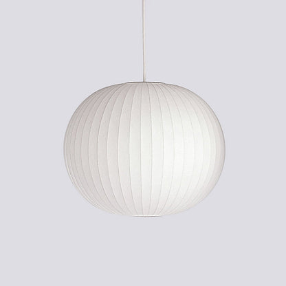 Hanglamp Scandinavisch met Geometrisch Draadframe en Zijden Kap