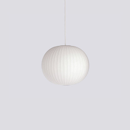 Hanglamp Scandinavisch met Geometrisch Draadframe en Zijden Kap