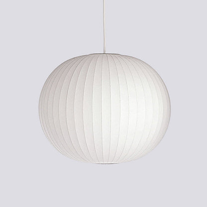 Hanglamp Scandinavisch met Geometrisch Draadframe en Zijden Kap
