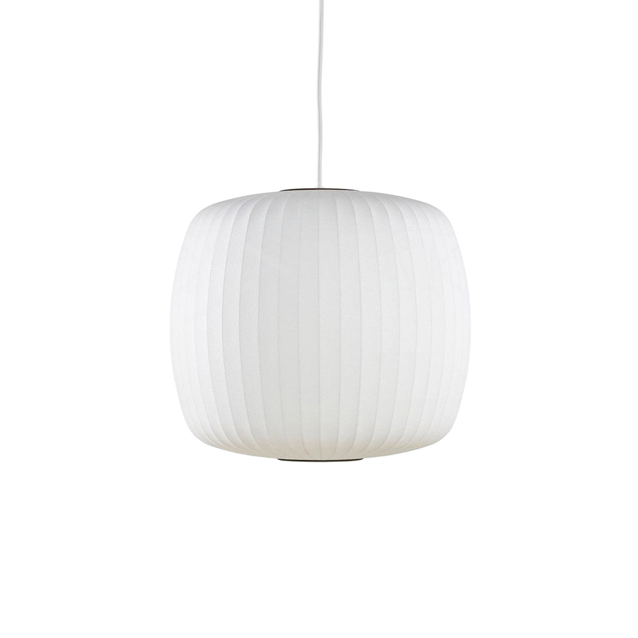 Hanglamp Scandinavisch met Geometrisch Draadframe en Zijden Kap