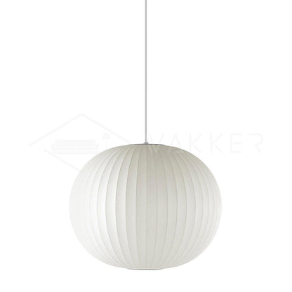 Hanglamp Scandinavisch met Geometrisch Draadframe en Zijden Kap