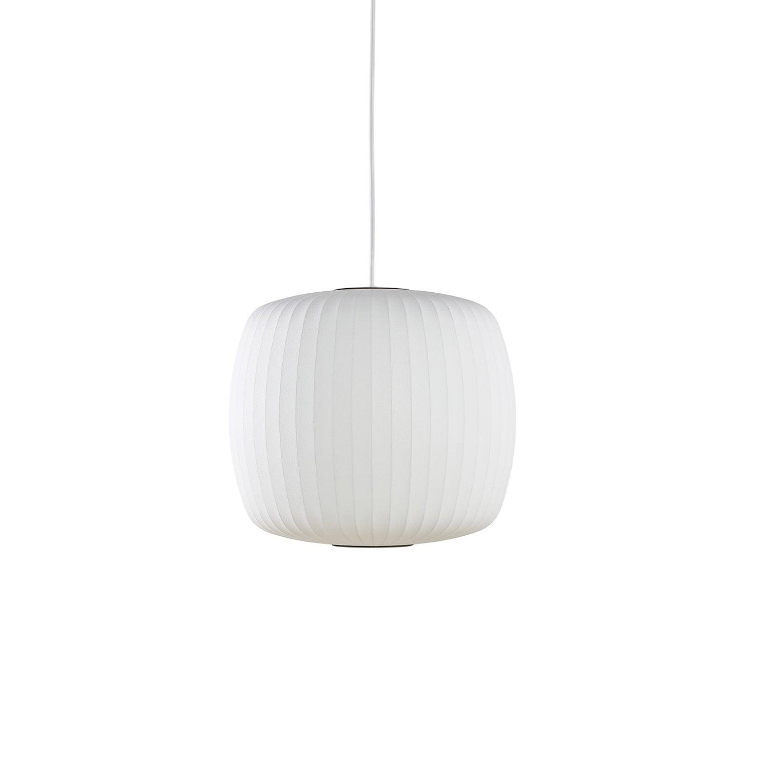 Hanglamp Scandinavisch met Geometrisch Draadframe en Zijden Kap