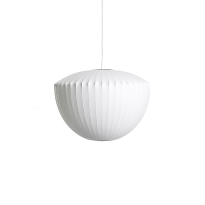 Hanglamp Scandinavisch met Geometrisch Draadframe en Zijden Kap