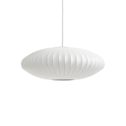 Hanglamp Scandinavisch met Geometrisch Draadframe en Zijden Kap