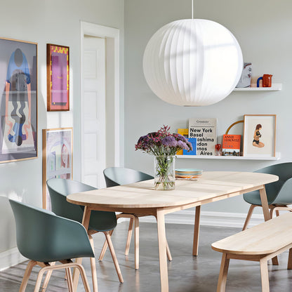 Hanglamp Scandinavisch met Geometrisch Draadframe en Zijden Kap
