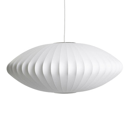 Hanglamp Scandinavisch met Geometrisch Draadframe en Zijden Kap