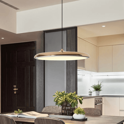 Hanglamp Scandinavisch Minimalistisch met Geïntegreerde LED en Rond Schijfontwerp
