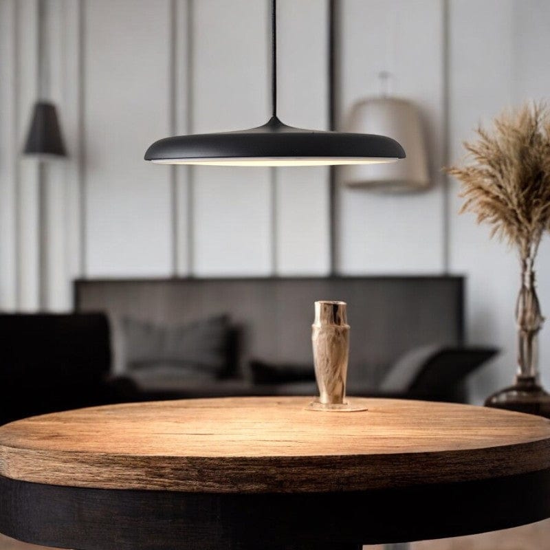 Hanglamp Scandinavisch Minimalistisch met Geïntegreerde LED en Rond Schijfontwerp