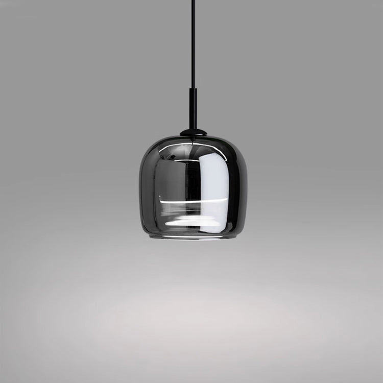 Hanglamp Scandinavisch Modern met Glazen Kap en Verstelbare Hoogte