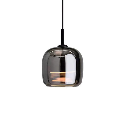 Hanglamp Scandinavisch Modern met Glazen Kap en Verstelbare Hoogte