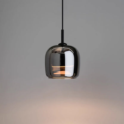 Hanglamp Scandinavisch Modern met Glazen Kap en Verstelbare Hoogte
