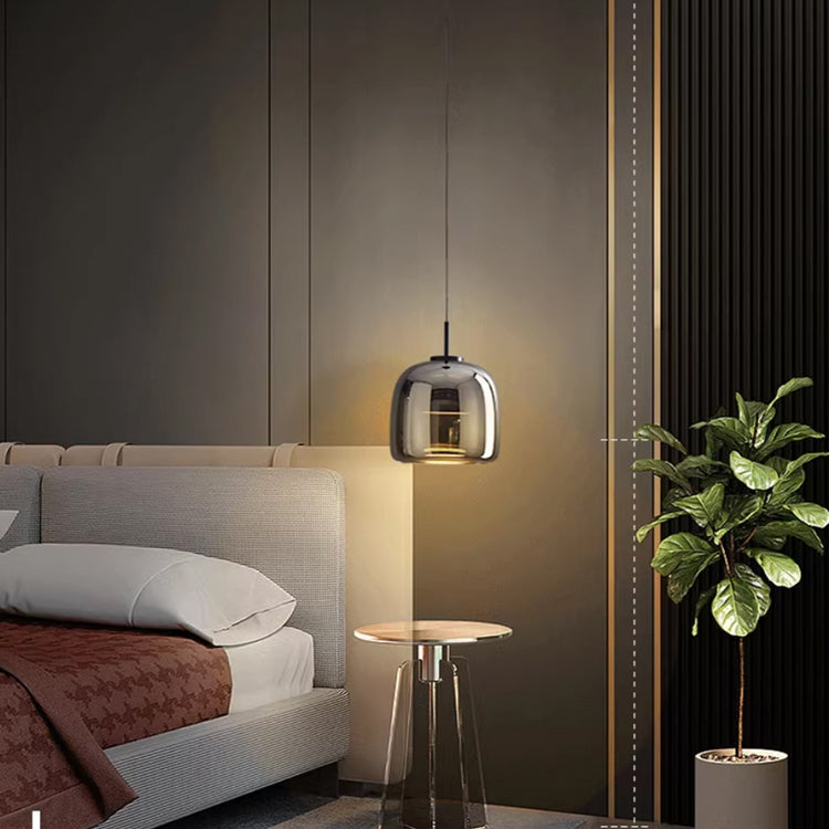 Hanglamp Scandinavisch Modern met Glazen Kap en Verstelbare Hoogte