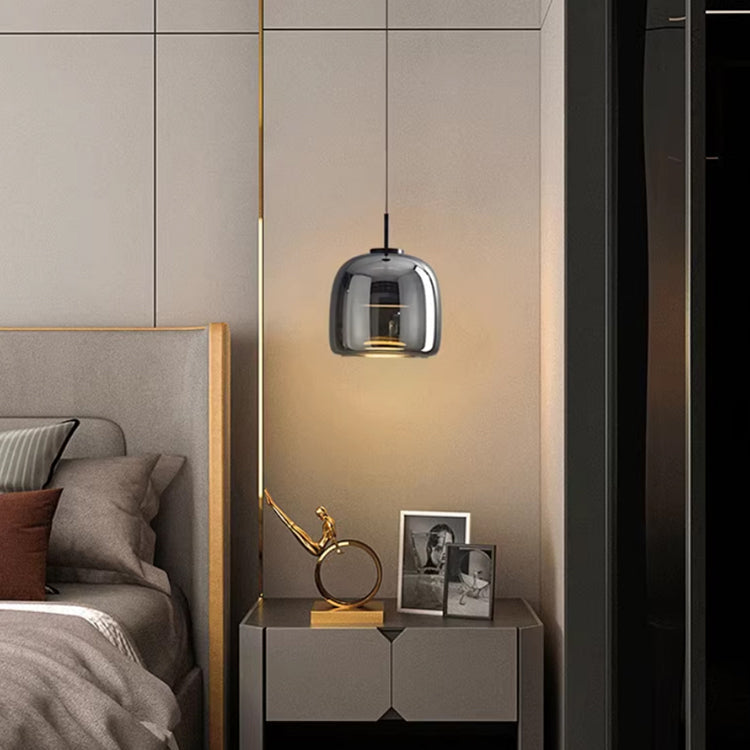 Hanglamp Scandinavisch Modern met Glazen Kap en Verstelbare Hoogte