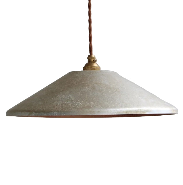 Hanglamp Vintage Industrieel met Gedraaide Kabel en Messing Fitting