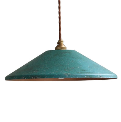 Hanglamp Vintage Industrieel met Gedraaide Kabel en Messing Fitting