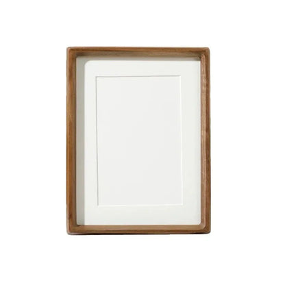 Houten Fotolijst met Afgeronde Hoeken en Acryl Voorzijde