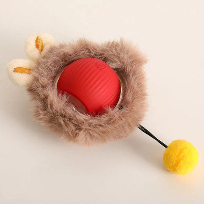 Interactieve Rollende Bal Hondenspeelgoed met Staart en USB-oplaadkabel