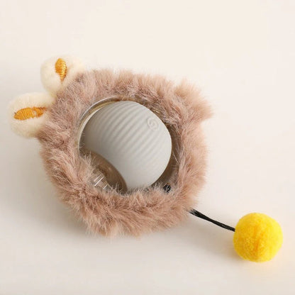 Interactieve Rollende Bal Hondenspeelgoed met Staart en USB-oplaadkabel