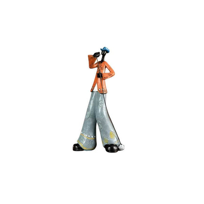 Jazzmuzikant Beeldjes Decoratie Figuur met Instrument