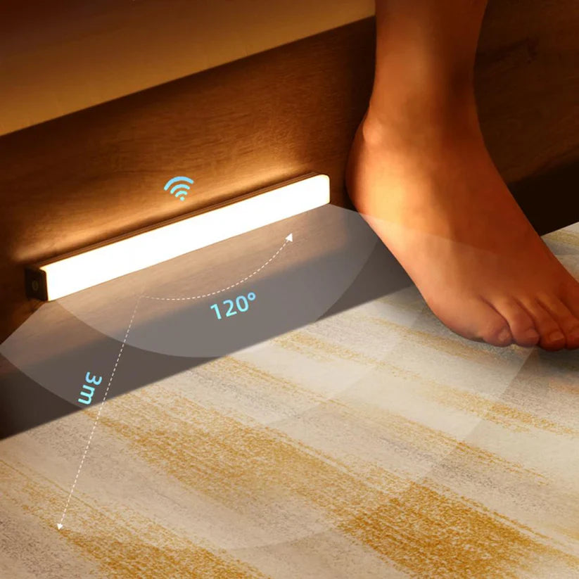 LED Lichtbalk met Bewegingssensor Magnetisch Draadloos voor Kast en Trap