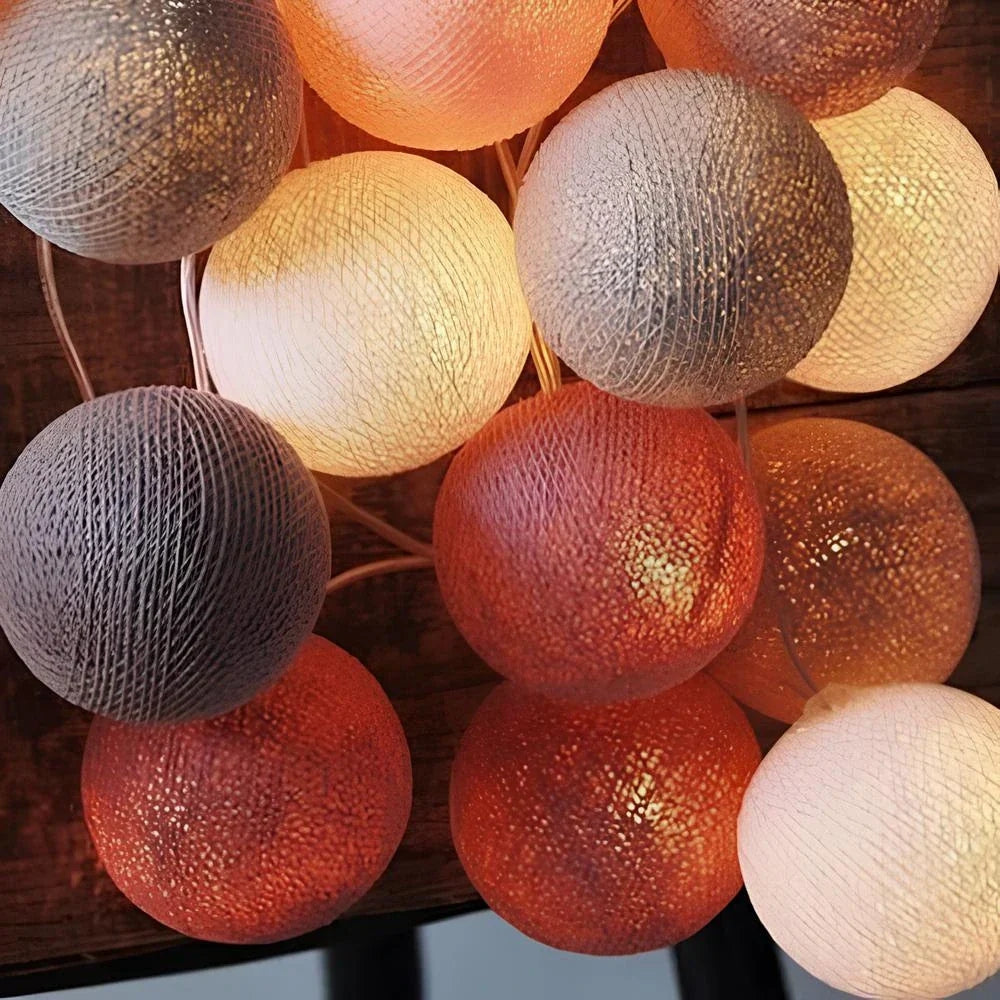 LED Lichtslinger met Ballen Decoratieve Sfeerverlichting