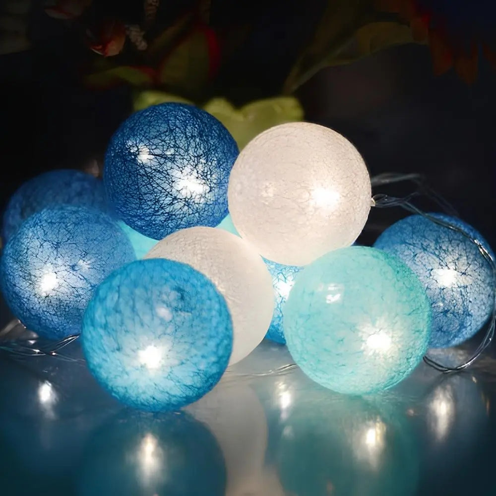 LED Lichtslinger met Ballen Decoratieve Sfeerverlichting