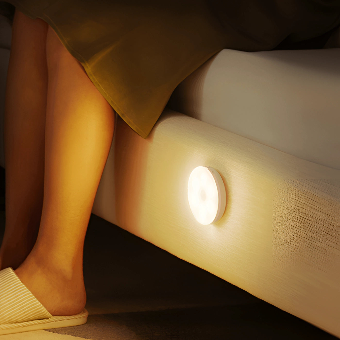 LED Nachtlamp met Bewegingssensor Draadloos en Magnetische Wandbevestiging