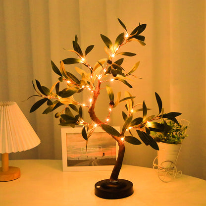 LED Tafellamp Boom met Warme Verlichting en Buigbare Takken