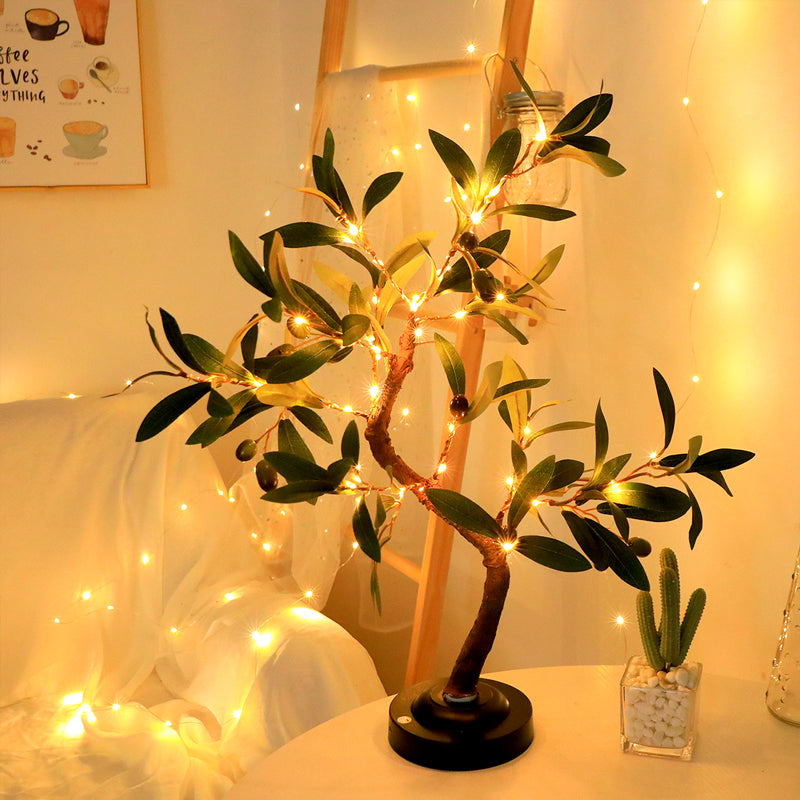 LED Tafellamp Boom met Warme Verlichting en Buigbare Takken