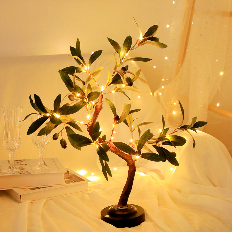 LED Tafellamp Boom met Warme Verlichting en Buigbare Takken