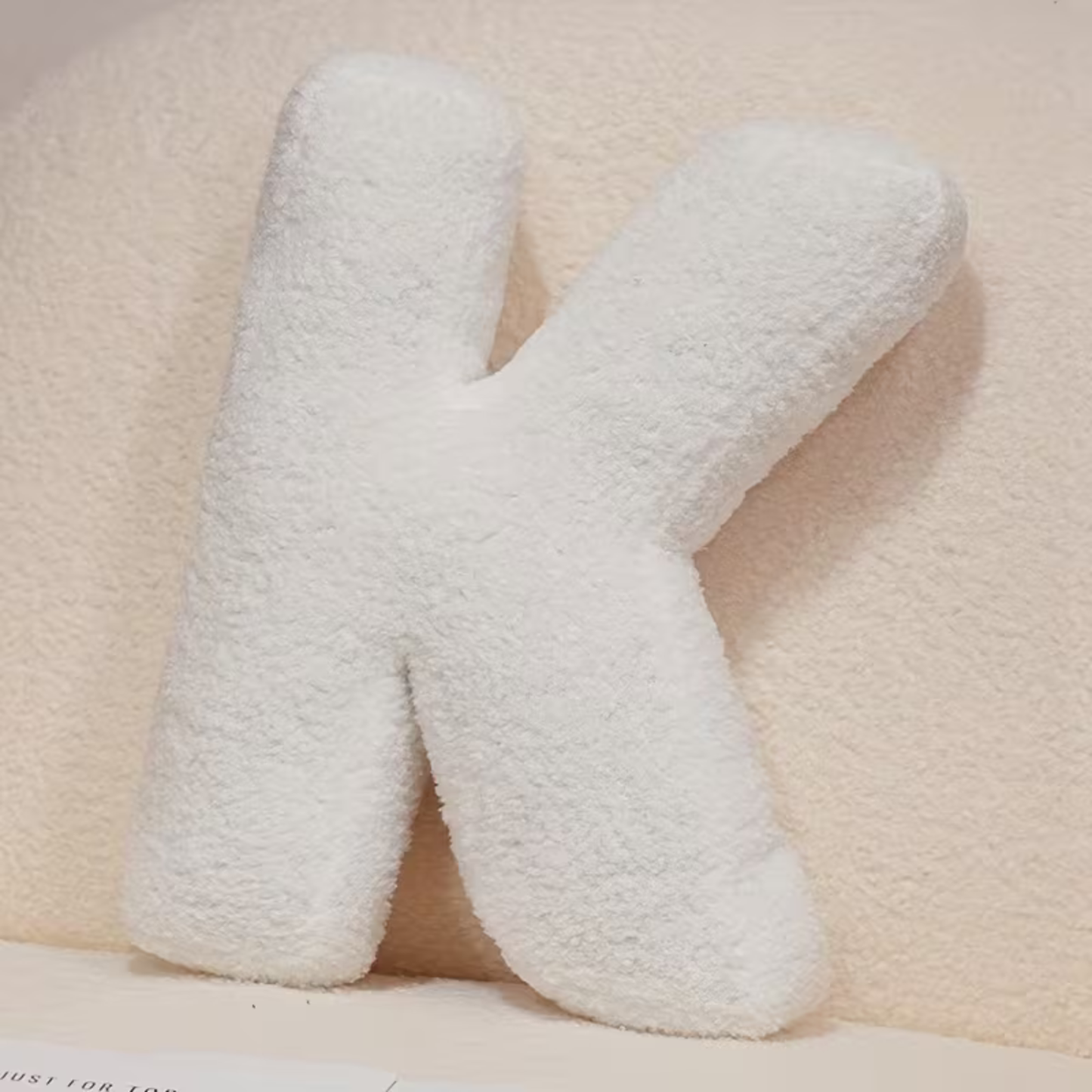 Letterkussen Pluche Sierkussen in Lettervorm voor Sofa en Slaapkamer