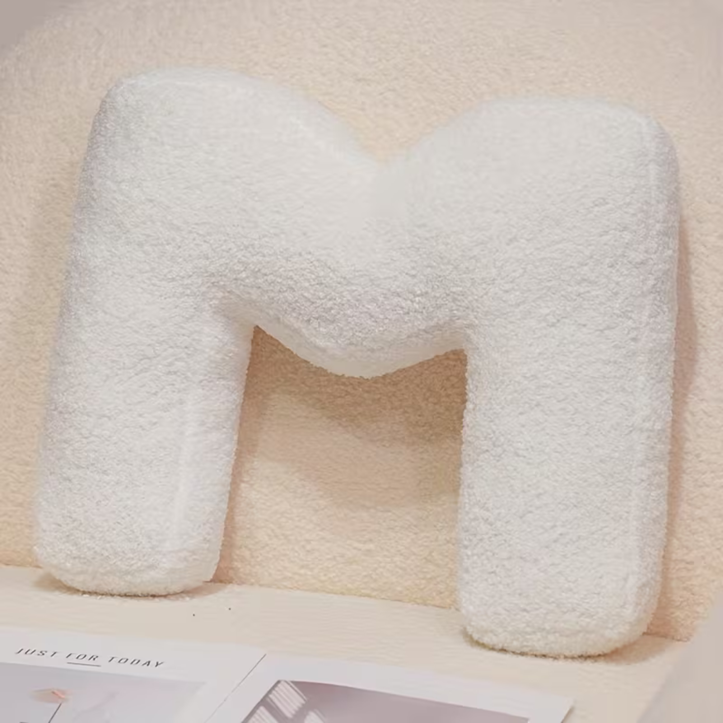 Letterkussen Pluche Sierkussen in Lettervorm voor Sofa en Slaapkamer