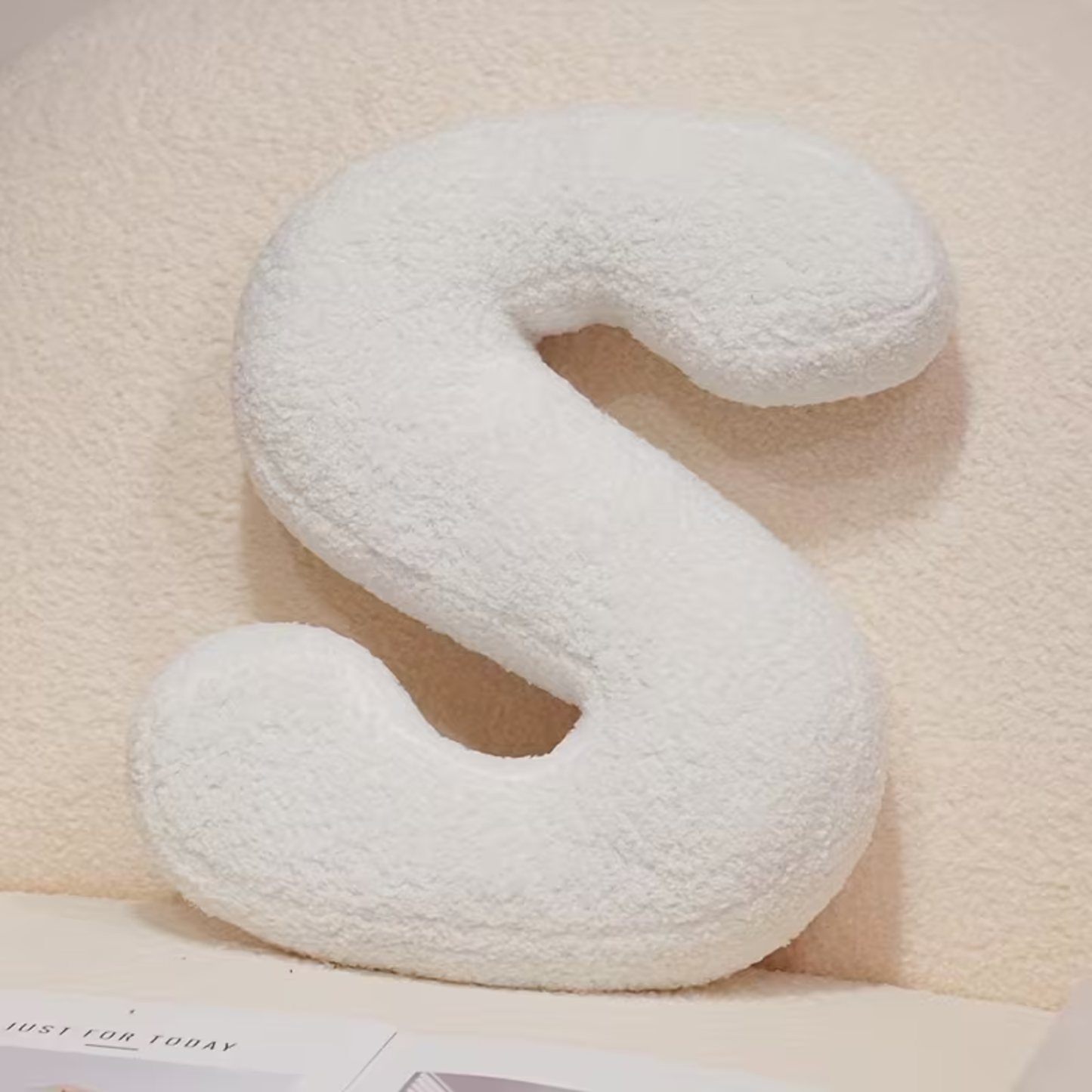 Letterkussen Pluche Sierkussen in Lettervorm voor Sofa en Slaapkamer